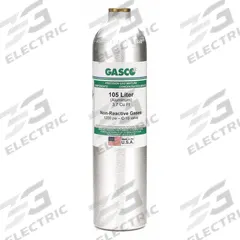 GASCO Calibration Gas: Nitrogen, +/-2% Accuracy, C5H12/CO2/N2/O2, Calibration Gas, Calibration Gas (MPN 1058ES-341BS). Key specifications — For Use With: All OEM Gas Detectors; Background Gas: Nitrogen; Brand: GASCO; Gas Mixture: Oxygen 19%.