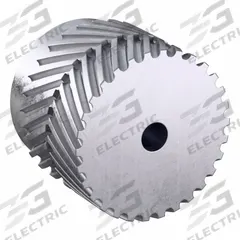 CONTINENTAL Gearbelt Pulley: Plain, 8 mm Pitch, For 50 mm Belt Wd, 30 Teeth, 1/2 in Bore Dia (MPN L-30S-MPB ALUMINUM). Key specifications — Brand: CONTINENTAL; Sub-brand: SilentSync.
