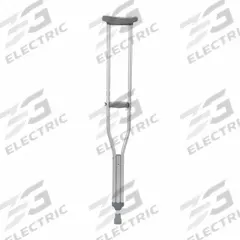 FIRST VOICE Crutches: 300 lb Load Capacity, Silver (MPN MDS80534HW). Key specifications — Brand: FIRST VOICE; Includes: Rubber Bottom Tip; Intended Patient: Tall Adult; Color: Silver.