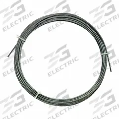 APPROVED VENDOR Wire Rope: Stainless Steel, 7 x 7, 184 lb Working Load Limit, 50 ft Overall Lg (MPN 33RH06). Key specifications — End Type: Plain; Brand: APPROVED VENDOR.
