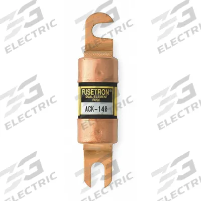 BUSSMANN Forklift Limiter Fuse: ACK Series, Bolt-On, Gen Purpose, 140 A, 72 V DC - Time-Delay Bolt-On Fuses