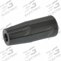 JW WINCO Cylindrical Handle: Plastic, M10, 30 mm Thread Lg, 25 mm Dia (MPN 6136030). Key specifications — Brand: JW WINCO.