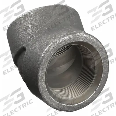 ANVIL Metal Pipe Elbow: 2 in x 2 in, Female NPT Threaded x Female NPT Threaded - Threaded High-Pressure Pipe Fittings