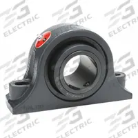 MOLINE BEARING Pillow Block Bearing: 2 1/4 in Bore, Expansion, Cast Iron, 2 1/2 in Shaft Ht, 2 Holes (MPN 19121204). Key specifications — Maximum Speed: 2,150 RPM; Mounting Bolt Size: 5/8 in; Brand: MOLINE BEARING.
