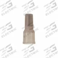 PANDUIT Closed-End Crimp Connectors: Nylon, 600 V, 24 AWG – 14 AWG Range (MPN JN224-318-MN). Key specifications — Contact Finish: Tin; Brand: PANDUIT; Insulation Material: Nylon; Maximum Wire Combination: (1) 14 AWG; Maximum Wire Size: 14 AWG; Minimum Wire Combination: (7) 24 AWG; Minimum Wire Size: 24 AWG; Contact Material: Copper.