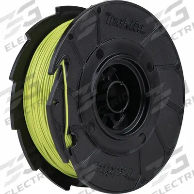 MAKITA Rebar Tie Wire: 21 ga, 328 ft Coil Lg, Steel, 3 Wraps Per Tie, Globally Sourced