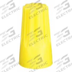 APPROVED VENDOR Twist-On Wire Connectors: Yellow, Wire Sizes 22 AWG – 8 AWG, 600 V, 175, PK (MPN 5UYH8). Key specifications — Brand: APPROVED VENDOR; Maximum Wire Combination: (2) 12 AWG with (2) 14 AWG; Manufacturer Part Number: 5UYH8; Minimum Wire Combination: (3) 20 AWG.