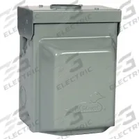 GE Unmetered Surface Power Outlet: 30 A, 120V AC, TT-30R (MPN U013). Key specifications — attr952388: GE; attr981149: Steel; attr981159: 3R.