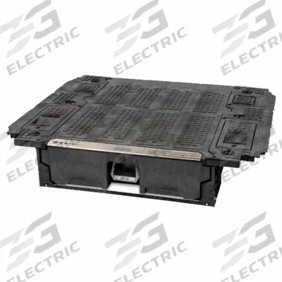 DECKED Truck or Van Storage Drawer: HDPE, 12 in Ht, 63 13/32 in Wd, 57 in Dp, 1 Drawers - HDPE Bed-Mount Storage Drawers