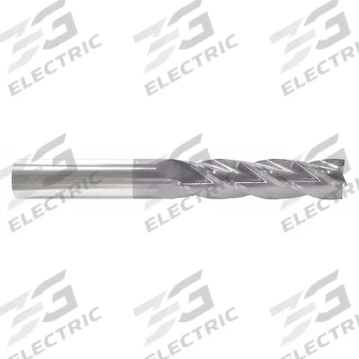 APPROVED VENDOR Square End Mill: Carbide, AlTiN Coated, 4 Flute, 1/4" Mill Dia, 5" LOC - General Purpose Carbide Square End Mills