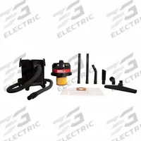 ATRIX Critical Area Vacuum Cleaner: Dry, HEPA Rated, 4 5/8 gal Tank Size, Polyethylene, 6 ft Hose Lg (MPN ATIAHV). Key specifications — Bag/Cartridge Material: Polyester; Tank Material: Polyethylene; Standards: CE; Brand: ATRIX.