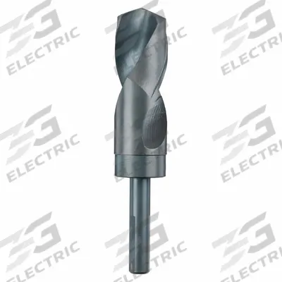 MILWAUKEE Silver and Deming Drill: 1-1/4", 135° Split Point, Black Oxide HSS - Chip-Clearing High-Speed Steel Silver & Deming Drill Bits