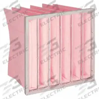 GRAINGER Pocket Air Filter: 20 in x 20 in x 12 in, MERV 13, Pink, Synthetic, 6 Pockets (MPN 2JVC7). Key specifications — Display Sell UOM: EA; Brand: GRAINGER; Media Material: Synthetic; Performance Rating: MERV 13.