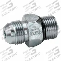PARKER Hydraulic Check Valve: 2,500 psi, 80 gpm, 1 5/8 in, JIC 37° Flare (MPN DT-1250-MFMO-5). Key specifications — Body Material: Steel; Outlet Connection Type: SAE O-Ring Boss; Brand: PARKER; Inlet Connection Type: JIC 37° Flare.