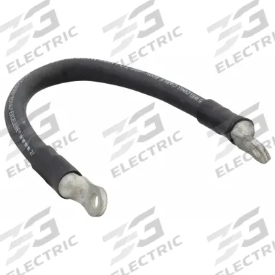 QUICKCABLE Battery Cable Heavy Duty: Battery Cable, 2/0 ga Wire Size, 15 in Overall Lg - Battery Cables