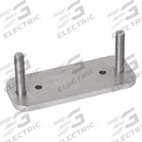 JW WINCO Mounting Plate: Stainless Steel, Tumbled Matte, 4 mm Plate Thick, M6 Mounting Thread Size (MPN 7247.6-NI-60-30-MT). Key specifications — Body Material Grade: AISI 304; Material: Stainless Steel; Brand: JW WINCO; Finish: Tumbled; Compatible Brand: JW Winco; Compatible Series: GN 7247; Mounting Thread Size: M6.