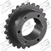 TSUBAKI Sprocket: For 60 Chain, 24 Teeth, 5.984 in Pitch Dia, 6.147 in Outside Dia, Steel (MPN 60Q24). Key specifications — Brand: TSUBAKI; Required Bushing Series: Q1.