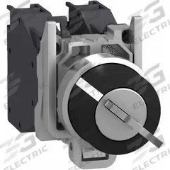 SCHNEIDER ELECTRIC Keyed Selector Switch: 2 Position, 22 mm Panel Mounting Size, Series XB4 (MPN XB4BG41GEX). Key specifications — Manufacturer Part Number: XB4BG41GEX; Brand: SCHNEIDER; Switch Action: Maintained/Maintained; Key Removal Position: Any Position.