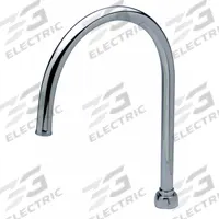 ZURN Spout: AquaSpec®, Spout, Gooseneck, Rigid/Swivel Spout, Brass, Chrome, 5 1/8 in Spout Reach (MPN G67853). Key specifications — Includes: Spacer Washer; Product Type: Spout; Spout Style: Rigid/Swivel; Body Material: Brass; Brand: ZURN.