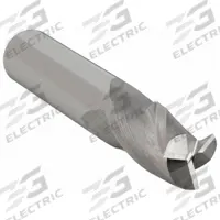 CLEVELAND Square End Mill: Carbide, 3 Flute, 1" Mill Dia, 1-1/2" LOC, 4" OAL (MPN C61698)