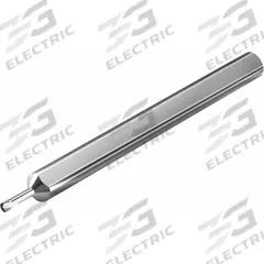 MICRO 100 Boring Bar: Boring, 1/8 in Shank Dia., Bright (Uncoated), 0.0270 in Center to Cutting Tip (MPN MBB-045150)