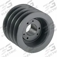 APPROVED VENDOR V-Belt Pulley: C56, 4 Groove, 6 in OD, Bushed Bore, SD, For C/CX Belt Section (MPN 4C56SD). Key specifications — attr1318293: C56; attr1318301: 5.6 in (C); attr1318291: C or CX.