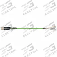 READYCABLE Feedback Cable: Basic Cable, 40 ft Lg, For Allen-Bradley, Similar To i2090-CFBM7DF-CEAFxx (MPN MAT9841774-40). Key specifications — Cable Jacket Color: Green; Conductor Configuration: (12xAWG26 (0.14))+(2xAWG26 (0.14))+(2xAWG22 (0.34))+(2xAWG16 (1.5)); Brand: READYCABLE; Cable Jacket Material: PUR.