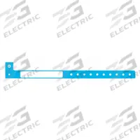 ID Wristband: No Legend, 10 in Overall Lg, 1 1/4 in Overall Wd, Plastic, Blue, 500 PK (MPN CLS-PAO-05). Key specifications — attr1126094: Blue.