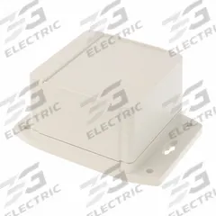 HAMMOND Enclosure: ABS, 3 in x 3 in x 2 in, NEMA 12/13/4/4X/6/6P, Screw On, Solid Cover (MPN 1555EF42GY). Key specifications — Brand: HAMMOND; Closure Method: Screws; Knockouts: Not Included.
