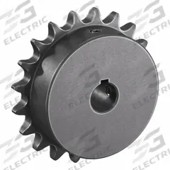 TSUBAKI Single Strand Sprocket: 41, For 1/2 in Chain Pitch, 5/8 in Bore Dia, 20 Teeth, Steel (MPN 41B20F-5/8). Key specifications — Brand: TSUBAKI.