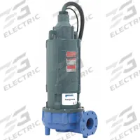 GOULDS Sewage Ejector Pump: Cast Iron, Three Phase, 10 hp, 460V AC, 3 in Max. Dia. Solids, 15.50 A (MPN 4NS12L4KC). Key specifications — Impeller Material: Cast Iron; Rated Voltage: 460V AC; Brand: GOULDS; Discharge Orientation: Horizontal; Switch: Not Included.