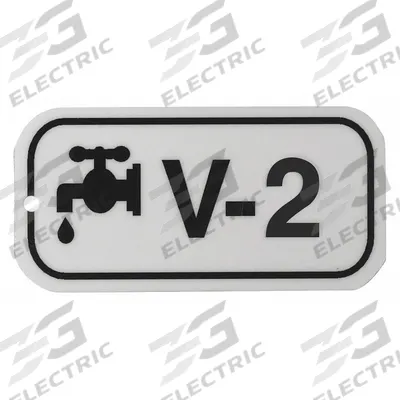 BRADY Lockout Tag: None/ No Header, V-2, Polystyrene, English, Plastic, Holes (MPN 105705) - Safety
