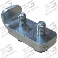 GLEASON Festoon End Stop: 2.25 in Overall Lg (MPN C35-ES). Key specifications — Brand: GLEASON; Material: Steel; Product Type: C-Rail.