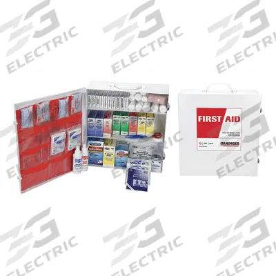 FIRST AID ONLY First Aid Kit and Housing: Industrial, 100 People Served, 760 Components - General Purpose First Aid Kits