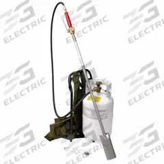 FLAME ENGINEERING Torch Kit w/ Cylinder: Wide Brush Flame, External Lighter, Fixed Tip (MPN BP 2512 SVC). Key specifications — Brand: FLAME ENGINEERING; Manufacturer Part Number: BP 2512 SVC; Compatible Fuel Type: Propane; Flame Adjustment: Adjustable Flame; Tip Type: Fixed Tip.