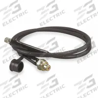 Hydraulic Hose Assembly: 1/4 in ID, NPTF x M Coupler, 6 ft Lg, Black, 1/4 in x 1/4 in Fitting Size (MPN HB-9206Q). Key specifications — Hose Color: Black; Hose Tube Material: Rubber; Fitting Type: NPTF x M Coupler; Manufacturer Part Number: HB-9206Q; Brand: AEROQUIP.