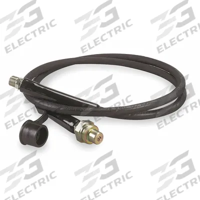 AEROQUIP Hydraulic Hose Assembly: 1/4 in ID, NPTF x M Coupler, 6 ft Lg, Black - Aeroquip FC579 High-Impulse Hydraulic Jacking System Hose Assemblies