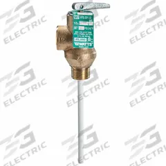 WATTS Temperature and Pressure Relief Valve: MNPT x FNPT, 1/2 in x 1/2 in Connection Size (MPN 1/2 LF1XL 150-210). Key specifications — Brand: WATTS; Body Material: Copper Silicon Alloy.