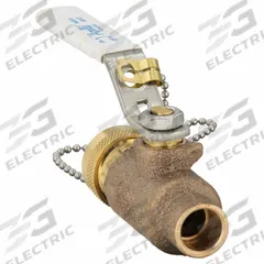 APOLLO Manual Two-Way Ball Valve: 1/2 in Size, Bronze, Straight, Sweat x Sweat, Full Port Ball Port (MPN 70LF203HC). Key specifications — Brand: APOLLO; Handle: Lever.