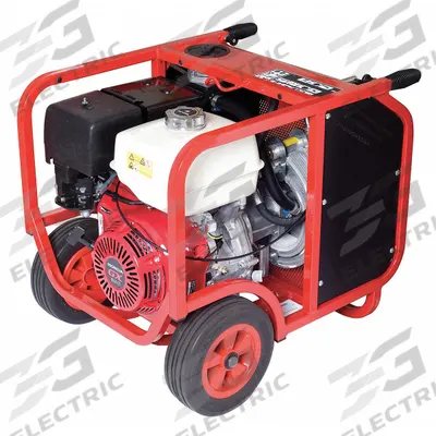 GREENLEE Gas Powered Hydraulic Power Unit: 10 gpm, 2,000 psi Max. Pressure, 389cc Engine Size - Mobile Carts with Gas Powered Hydraulic Power Units