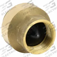 BONOMI Valve: Swing, Inline Valve Body, 2 1/2 in Pipe Size, FNPT x FNPT, Brass, Female, NPT, NPT (MPN 100012LF-2-1/2"). Key specifications — Brand: BONOMI.