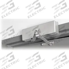 NORTON DOOR CONTROLS Door Closer: Top Frame Mounting Type, Grade 1 - Heavy Duty, Aluminum (MPN UNIJ7500 218-314 689). Key specifications — Manufacturer Part Number: UNIJ7500 218-314 689; Brand: NORTON DOOR CONTROLS; Closer Series: Norton 7500; Closer Type: Non-Hold Open; Location Use: Interior/Exterior; Spring Type: Adjustable; Product Type: Door Closer; Spring Size: 6.