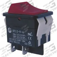 APPROVED VENDOR Rocker Switch: Series HY12, 2 Positions, DPST, On/Off, 2 hp (MPN 29FG26). Key specifications — Brand: APPROVED VENDOR.