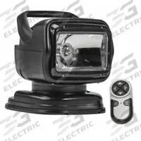 GOLIGHT Spotlight: Rectangular, Spot, Halogen, Handheld Remote, Magnetic, Lighter Plug, Black (MPN 7951GT). Key specifications — Housing Color: Black; Brand: GOLIGHT; Electrical Connection: Lighter Plug; Installation Type: Removable; Controller Type: Handheld Remote.