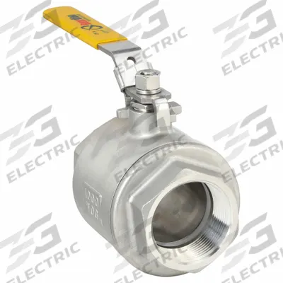 APPROVED VENDOR Manual Two-Way Ball Valve: 2 1/2 in, 316 Stainless Steel, Straight Valve Body - Stainless Steel Ball Valves