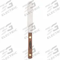 HYDE Spatula: Bld. Mat. Spring Steel, Hdl. Mat. Hardwood, Bld. Shp. Semi-Circle (MPN 41060). Key specifications — attr1004888: HYDE; attr1029665: Half.