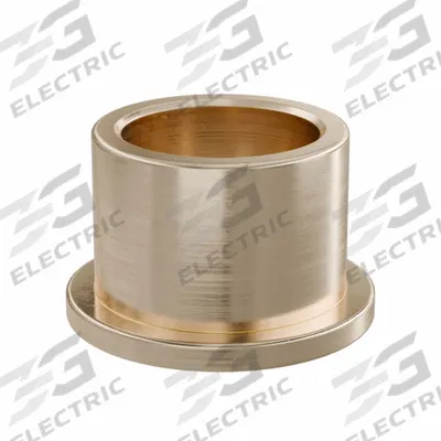 OILITE Flanged Sleeve Bearing: Bronze, SAE 841, 10 mm Bore, 13 mm OD, 10 mm Lg - Lubricated General Purpose Metallic Flanged Sleeve Bearings