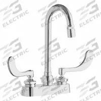 CHICAGO FAUCETS Gooseneck Kitchen/Bathroom Faucet: 894, Cast Brass, Centerset, Deck, Polished Chrome (MPN 894-E72-317ABCP). Key specifications — Series: 894; Brand: CHICAGO FAUCETS.