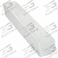 QUANTUM STORAGE SYSTEMS Shelf Bin: 23 5/8 in Overall Lg, 4 1/8 in x 4 in, Clear, Nesting Capable (MPN QSB105CL). Key specifications — attr1179622: QUANTUM STORAGE SYSTEMS; attr1179611: 0%; attr1179616: QSB105CL; attr1179624: Dividers Not Included; attr1249172: Not Electrostatic Discharge Conductive.