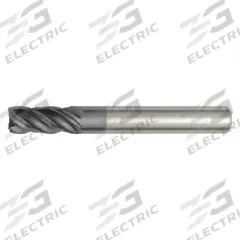 WIDIA HANITA Corner Radius End Mill: Carbide, AlTiN Coated, 4 Flute, 14 mm Mill Dia, 26 mm LOC (MPN 477814014MT)